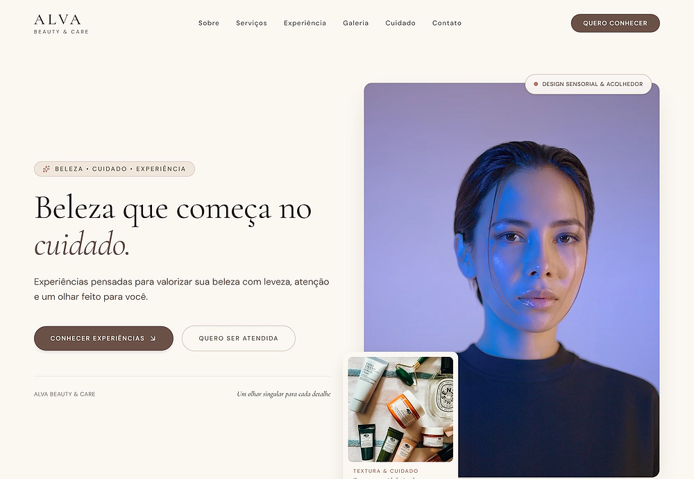 Preview do modelo Bloom