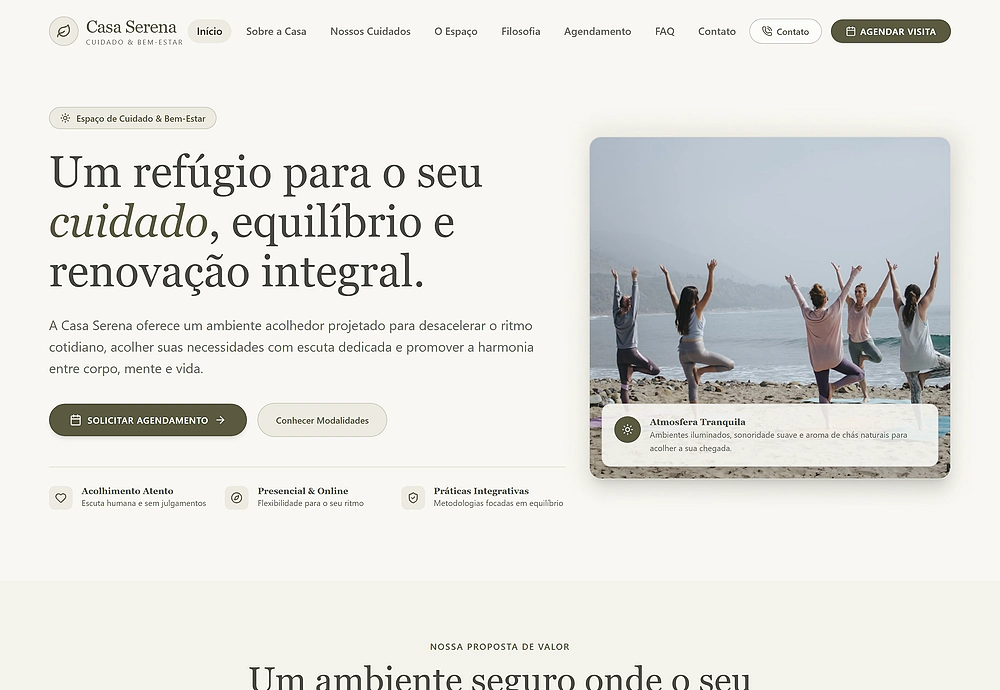 Preview do modelo Essence