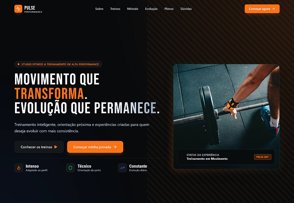 Preview do modelo Motion